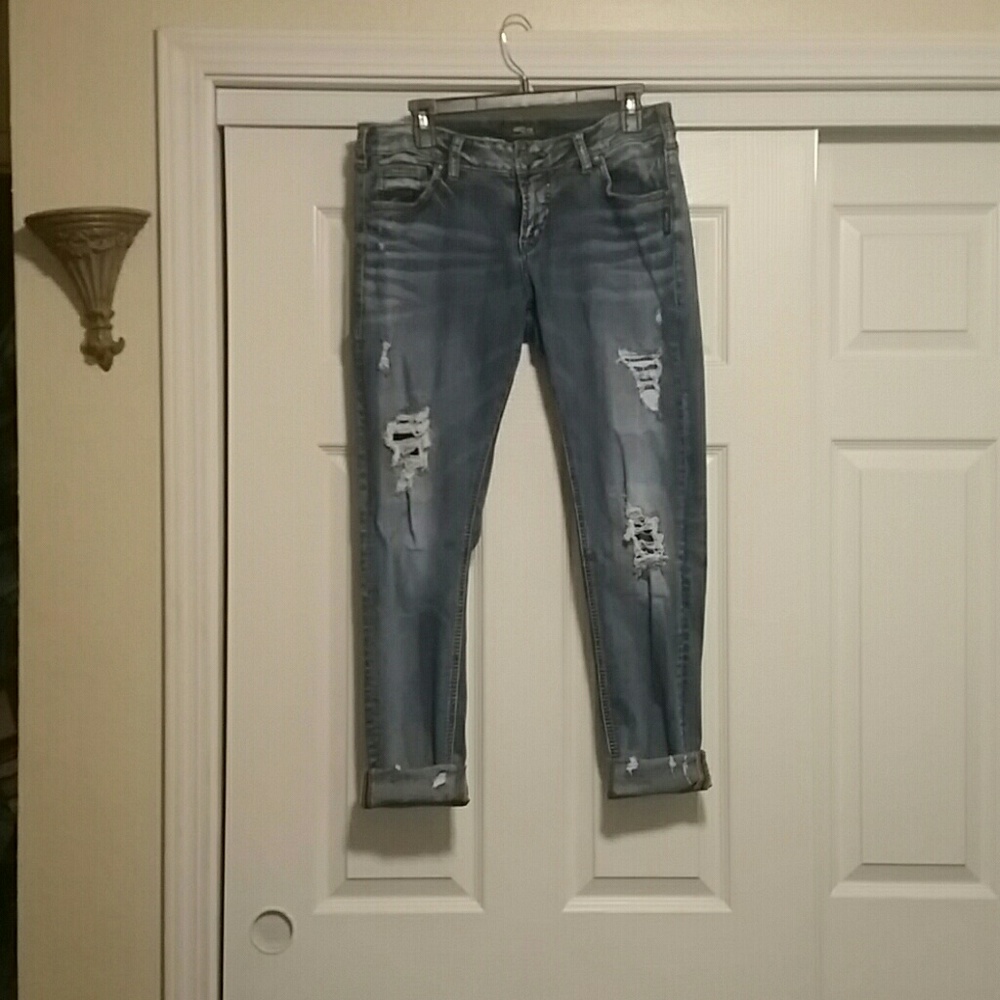 Boyfriend Silver jeans 29 27 1/2
